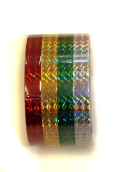 holographic aliuminium silicon tape