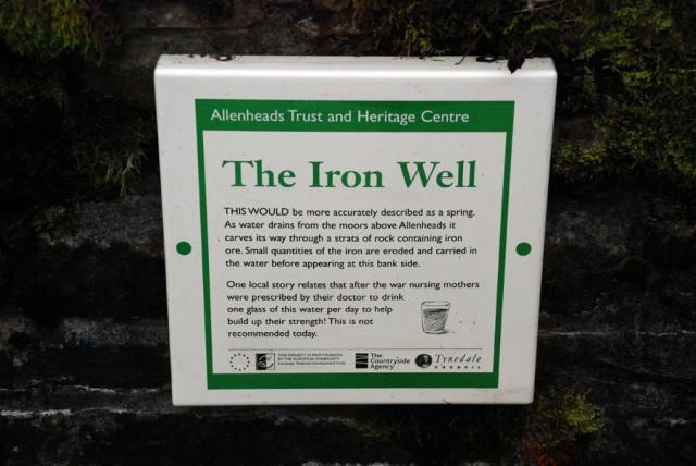 iron well sign