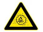 Nanohazard symbol navigation